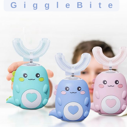 Giggle Bite Çocuklar İçin U Şekilli Otomatik Diş Fırçası
