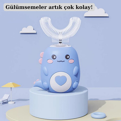 Giggle Bite Çocuklar İçin U Şekilli Otomatik Diş Fırçası
